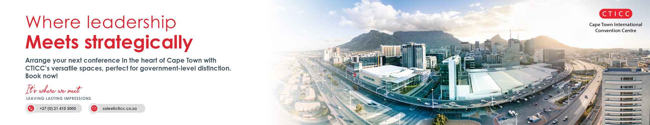 CTICC - Government website banners 3